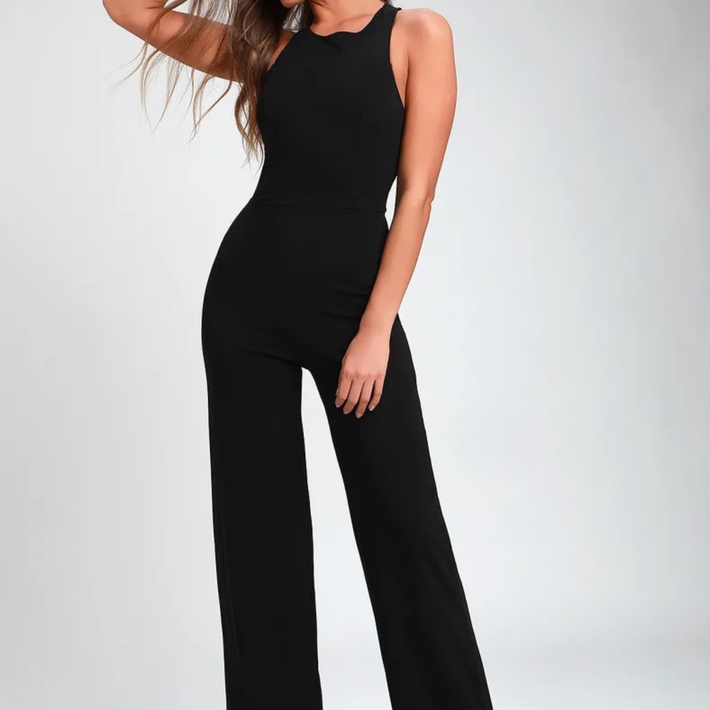 Never worn black jumpsuit